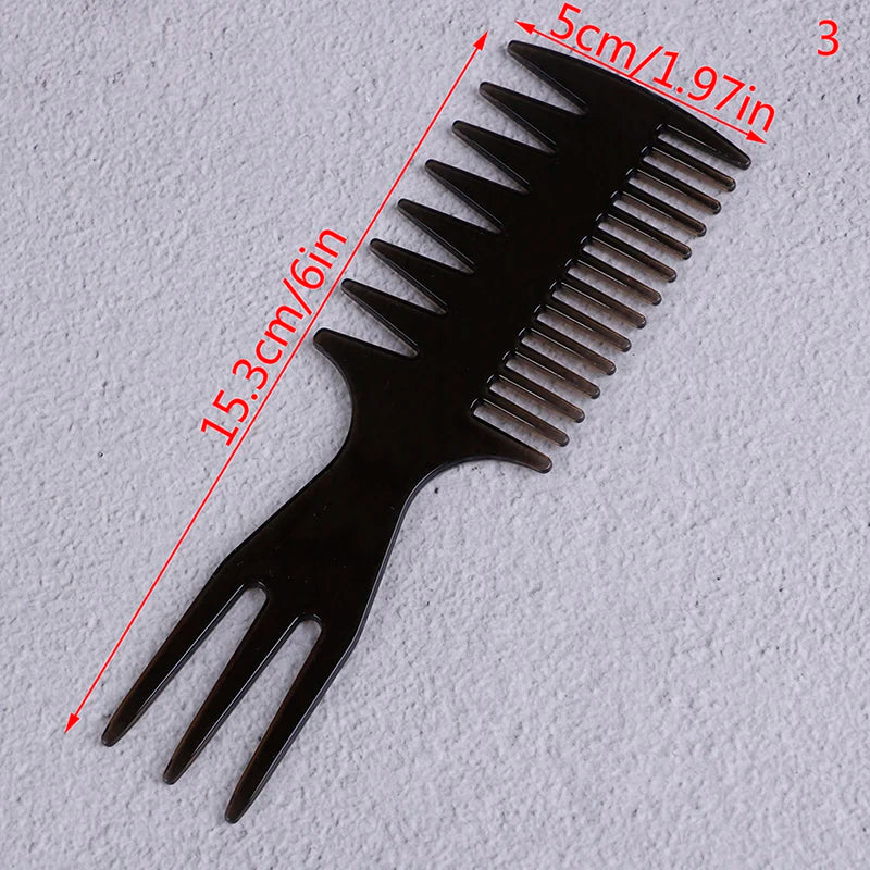 Oil Hair Comb Wide Teeth Hair Comb Classic Oil Slick Styling Hair Brush For Men