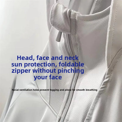 Advanced Ice Silk Sunscreen Clothes for Women Summer 2026 New UV Resistant, Breathable, Lightweight Sunscreen Jacket