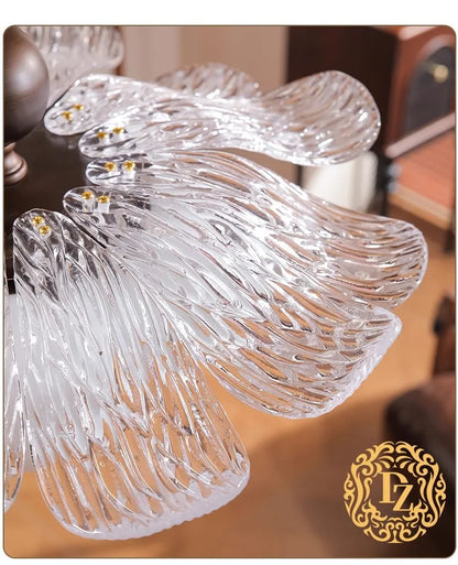 French Ceiling Lamp American Retro Bedroom Chandelier Lights Study Room Master Bedroom Lamp Suspension Luminaire