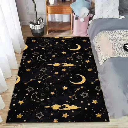 Solid Navy Blue Velvet Area Rugs Non-Slip Entry Door Mat Washable Carpet for Living Room Bedroom Home Decor Washroom Floor Mat