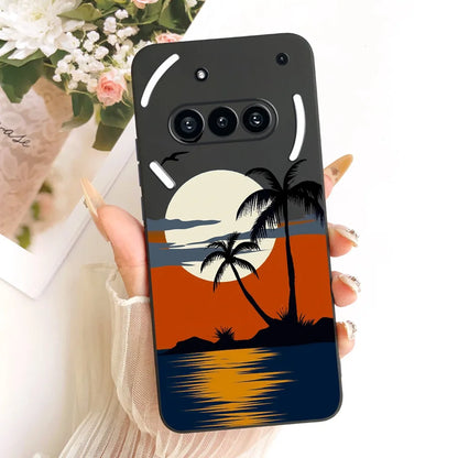 Casing For Nothing Phone (3a) A059 Cover For Nothing Phone 3a Case Silicone Cute Cat Fashion Butterfly Funny Painted