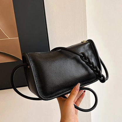 100%Real Cowhide Genuine Leather Sac Fashion Women Crossbody Bags For Ladies New High Capacity Shoulder Bag Handbag Female Purse