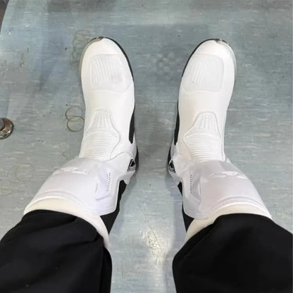 BENKIA CE Certification Motorcycle Botas Professional Track Riding Boots Racing Summer Zapato AntiCollision Off-Road for Rally
