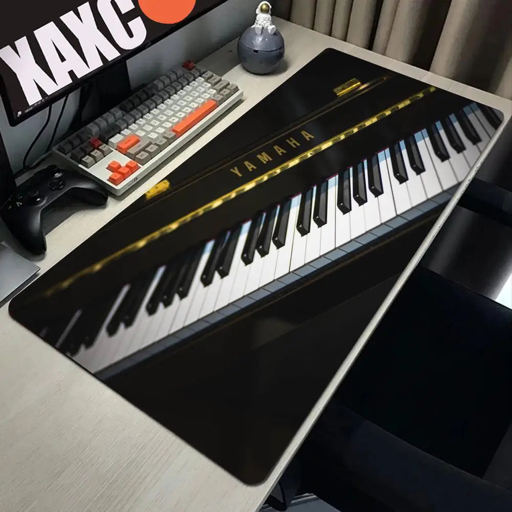 Trend Vintage Music Notes Piano Gaming Mouse Pad PC Laptop Gamer Mousepad Anime Antislip Mat Keyboard Desk Mat For Overwatch