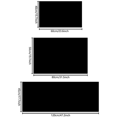 Square Kitchen Mat Plush Flannel Rug with Non Slip Backing Soft Water Absorbent Floor Mat for Toilet Bathroom