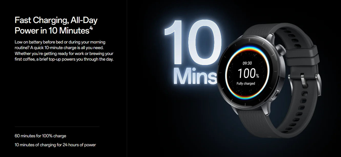 Global Version OnePlus Watch 3 43mm Smart Watch 1.32inches AMOLED Up to 60h Battery Life Wear OS by Google GPS NFC