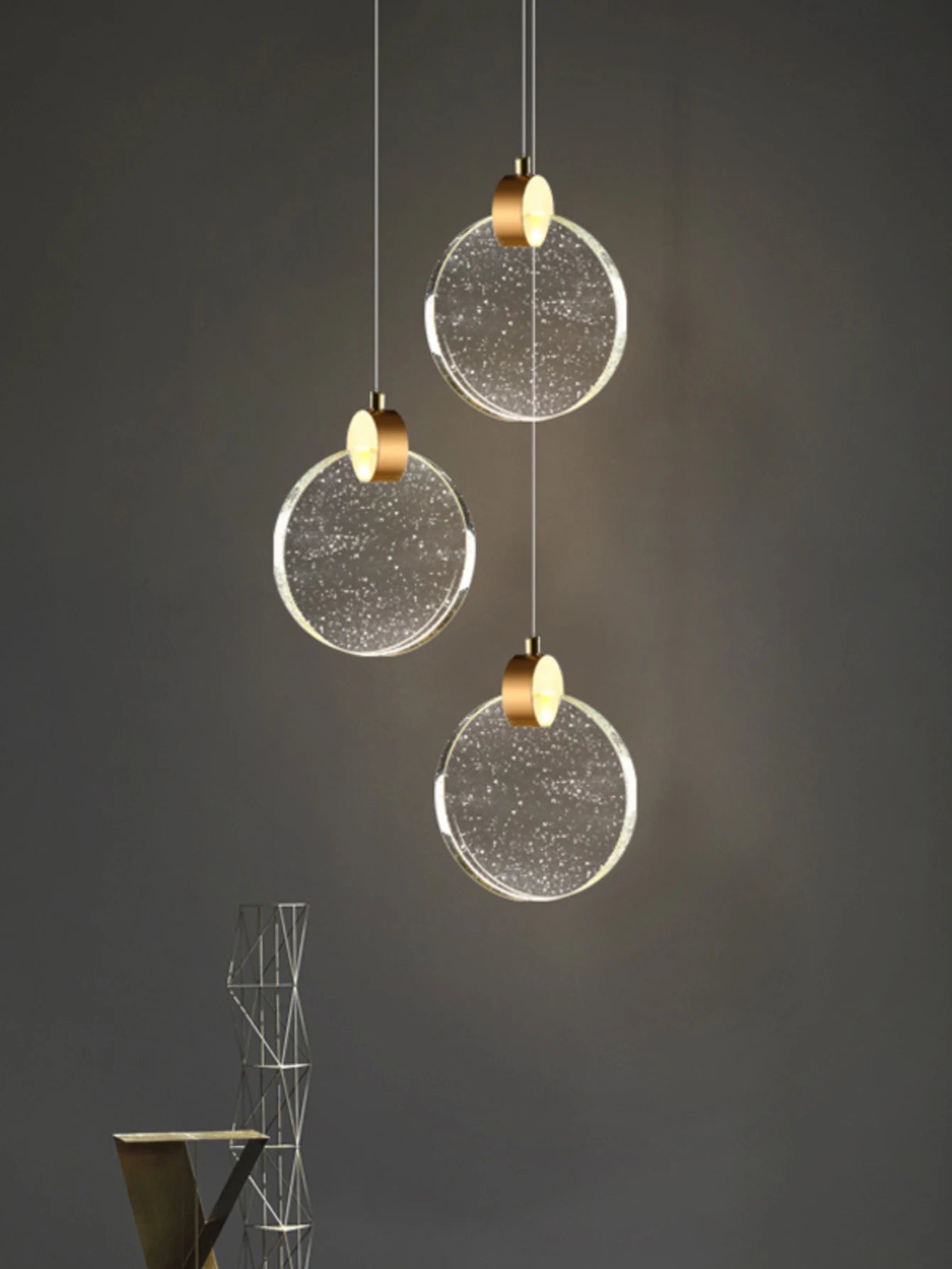 LED nordic lamps Modern Crystal Chandeliers lustre Bedroom Study Dining Room lights home decoration Pendant Lamp bedside lamp