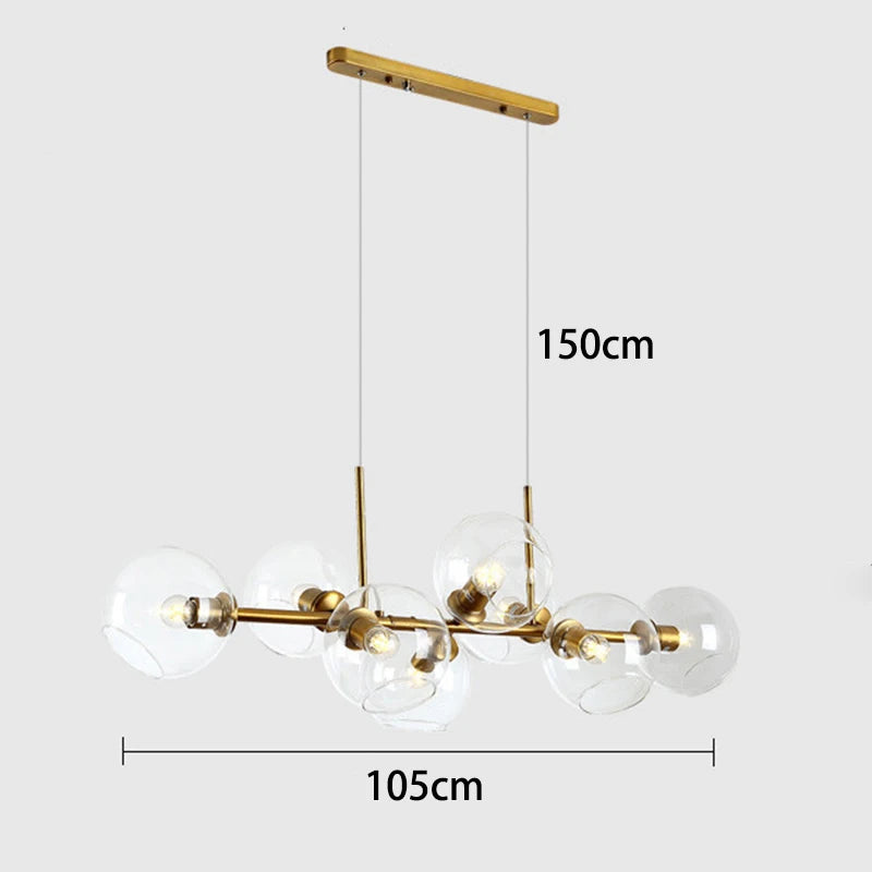 Modern home decor led lights pendant light lamps for living room Chandeliers for dining room hanging light indoor lighting