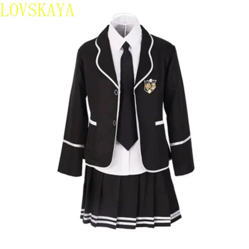 Junior High School Boys Long Sleeve Chorus School Uniform Set Student JK Style Japan South Korea Inspired Uniform for Students