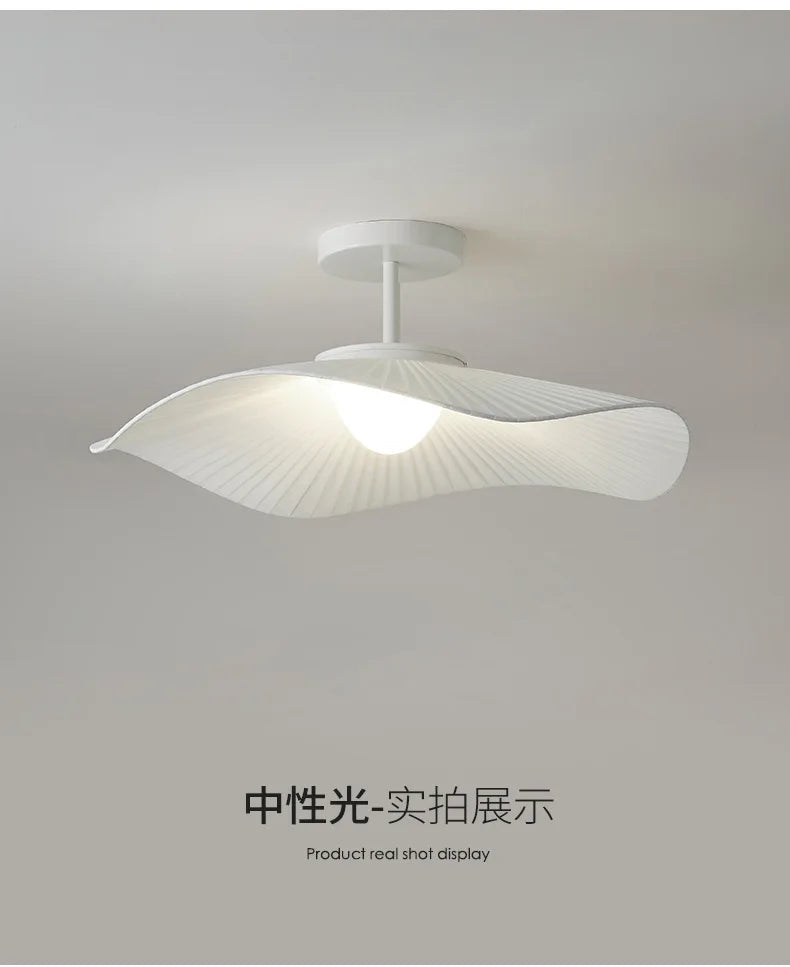 Modern Simple Fabric Led Pendant Lights Dining Room Nordic Chandelier Lamp Bar Hanging Lamp Home Decor Dimmable Light Lamparas