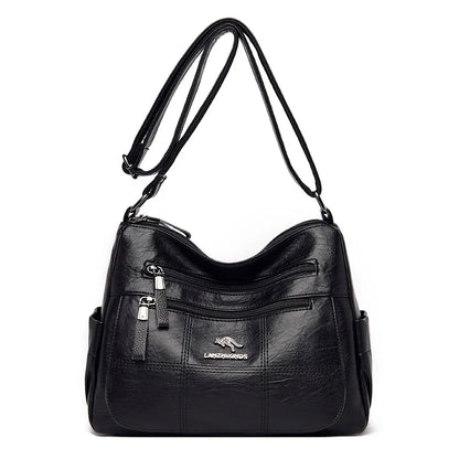 High Quality Leather Luxury Handbags Ladies Bag Designer Shoulder Crossbody Bags For Women 2024 New Bolsa Feminina Sac A Main