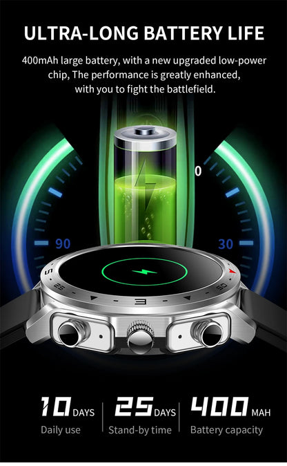 LIGE With Earbuds Bluetooth Headset Smartwatch Women Speaker Tracker Music Sport Watch Men Waterproof Smart Watch AMOLED Screen