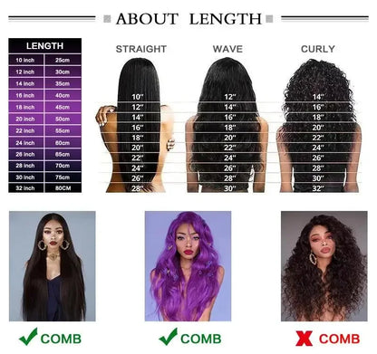 AIMEYA  Red Long Wig Natural Hairline Loose Wave Lace Front Wig for Women Daily Use Heat Resistant Synthetic Hair Blue Purple