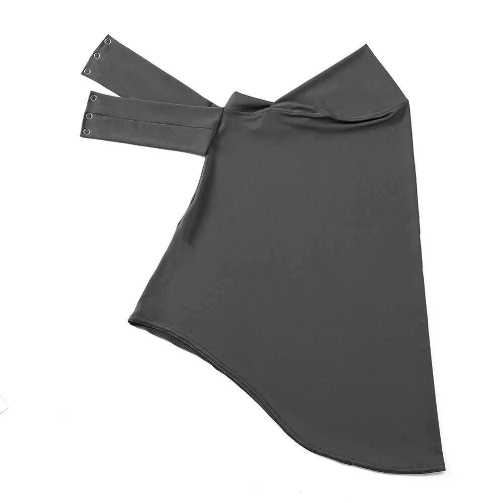 Ready To Wear Full Cover Inner Instant Hijab Premium Quality Jersey Scarf With Tie Back Buttons Muslim Women Turban Caps