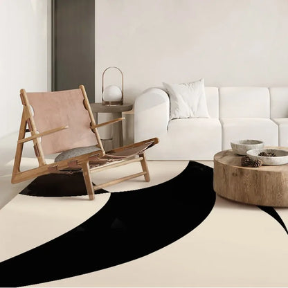 French Retro Living Room Decoration Plush Carpet Large Area Non-slip Mat Light Luxury Rugs for Bedroom Thicken Cream Lounge Rug