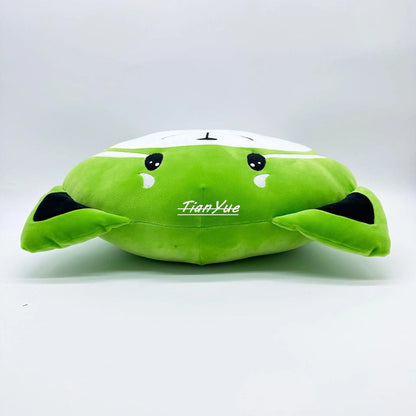 Cute The Weeknd Kiss Land Green dog Pillow Stuffed doll Xmas Soft doll for children's Birthday gift 42cm