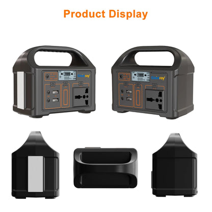 Gaiaray 100W Portable Power Station AC 220V 110V Solar Generator Outdoor Emergency Power Bank 76.8Wh LiFePO4 Battery For Camping