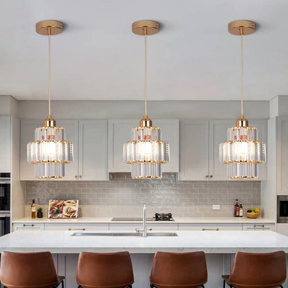 Modern Pendant Lights Luxury Led Crystal Ceiling Lamp Nordic Design Chandelier Bedroom Dining Room Table Kitchen Island Decor