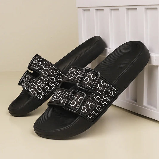 Men's Genuine Leather Sandals Comfortable Man Sandal House Slippers Man Summer Shoes Sale Genuine Mens Slipper Flip Flop Slides