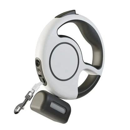 Pet Traction Device Multi Functional Dog Traction Rope Automatic Telescopic LED Lighting Dog Chain Walking Tool New DropShipping