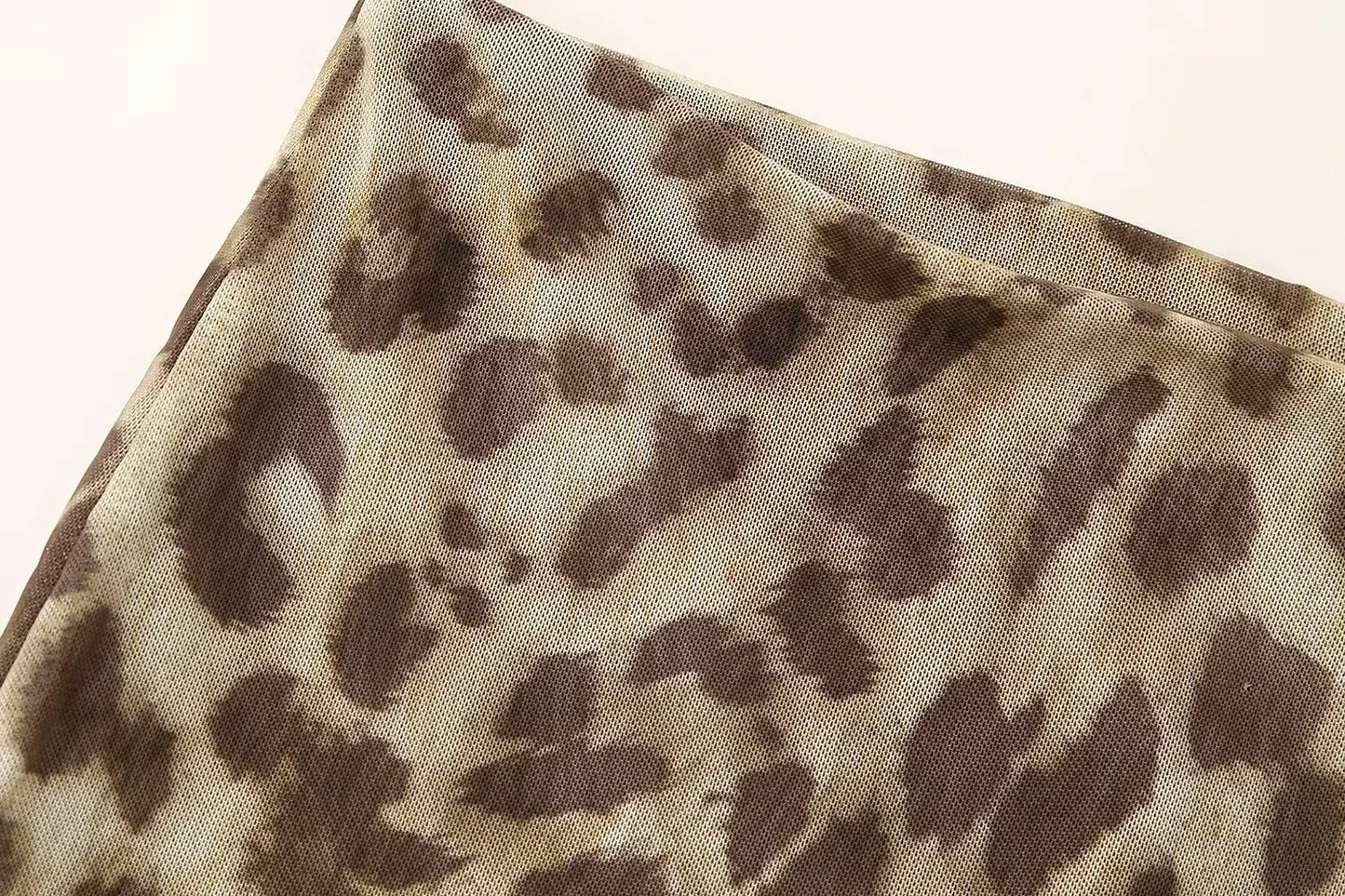 HH Women Leopard Print 2 Piece Outfit Midi Skirt Suit Sexy Summer Backless Strapless Crop Top Fashion Elegant Beach Party Sets