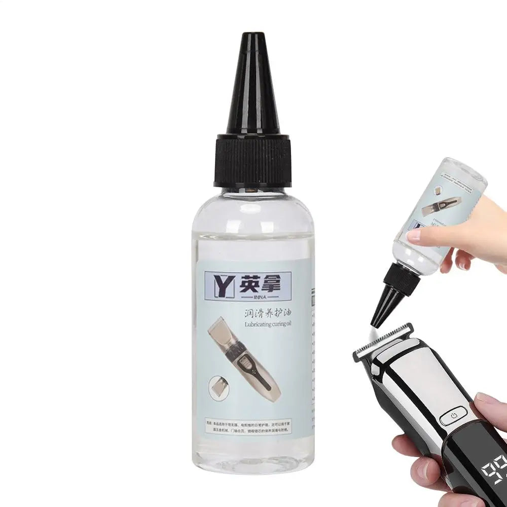 Oil for Clippers and Trimmers Beard Shavers Lubricant Trimmer Oil Reduces Friction Cutter Maintenance Barber Oil Hair Trimmer