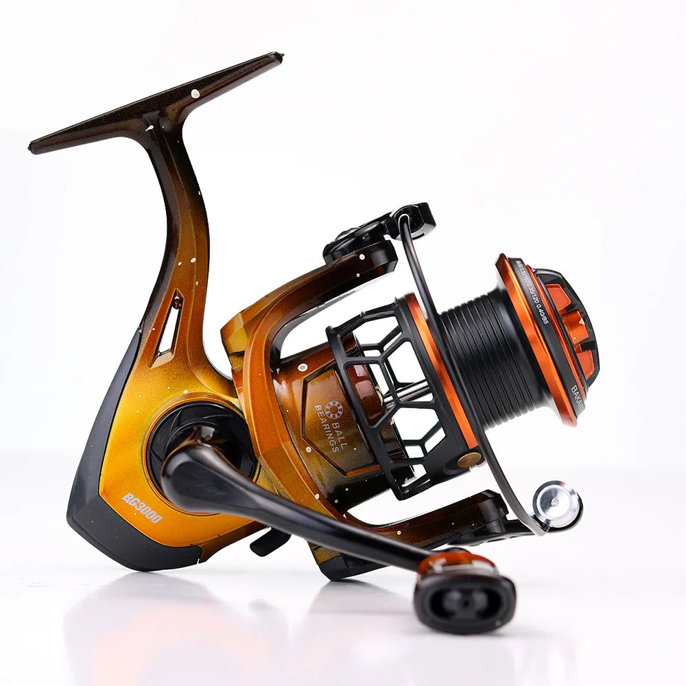 JOSBY Spinning Fishing Reel 1000 2000 3000 Series Metal line Cup Pesca 5.2:1 Gear Ratio Wheel Carp Freshwater Seawater Tackle