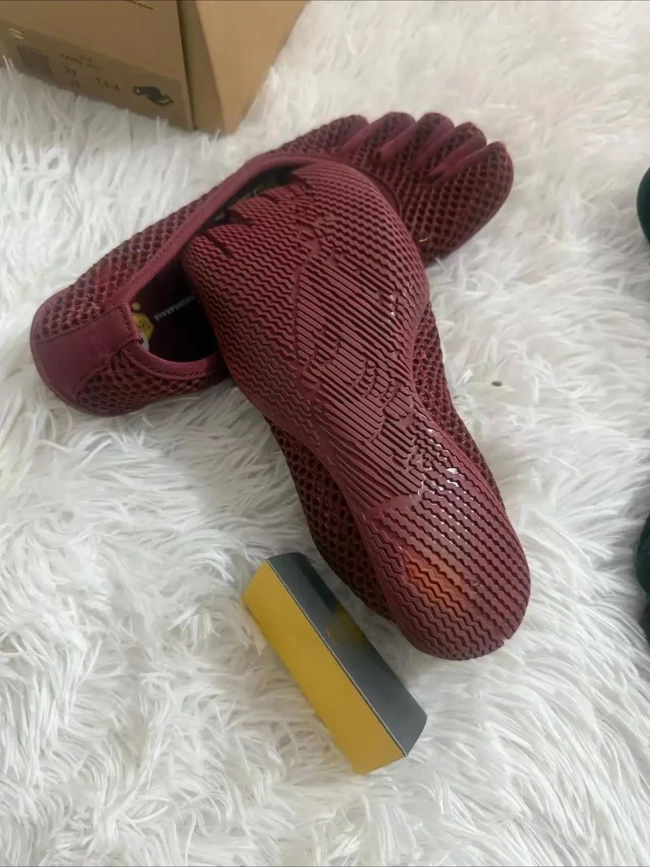 Latest Five-finger Shoes Women's Indoor Yoga Pilates Barefoot Comprehensive Training Non-slip Fitness Shoes in Box Fast Shipping