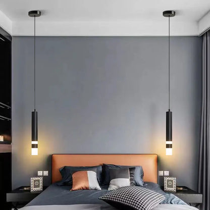 Interior Pendant Lights for Bedroom Adjustable Suspended Hanging Lamps Nordic Chandelier Lighting Fixtures for Kitchen Bedroom