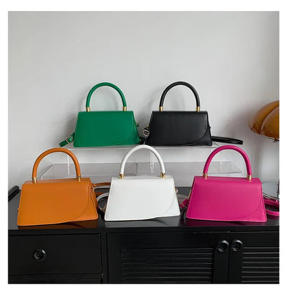 Texture Small Bag for Women, New Trend This Year Solid Color Crossbody Bag, Fashionable Hand-held Small Square Bags Trend