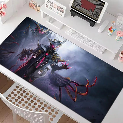 Game Warframe Mouse Pad Multiple Sizes Large Square Computer Office Game Table Mats Rubber Anti-slip Mousepads