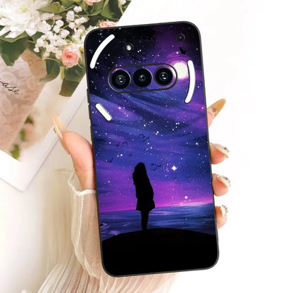Casing For Nothing Phone (3a) A059 Cover For Nothing Phone 3a Case Silicone Cute Cat Fashion Butterfly Funny Painted