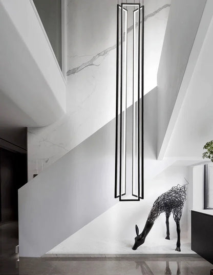 Modern Stair Chandelier Pendant Lights Indoor Lighting Ceiling Lamp Hanging Light Led Chandeliers for Living Room Indoor Lightin