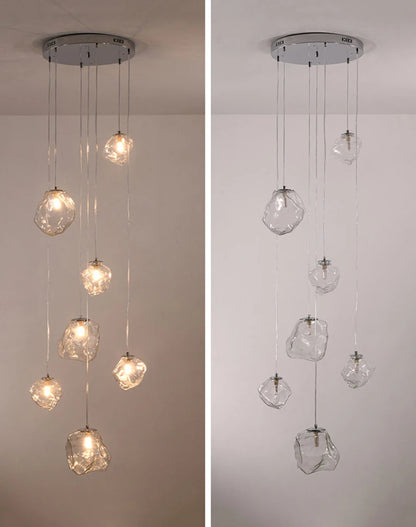 Modern Stair chandelier Pendant lights indoor lighting Ceiling lamp hanging light led Chandeliers for living room indoor lightin