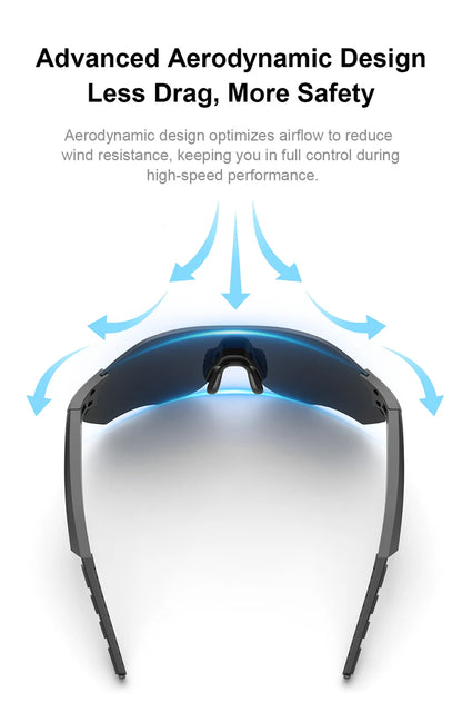 Smart Glasses Lightweight Auto-Tinting AI Glasses with Real-Time Simultaneous Translation Earbuds 2-in-1 Sunglasses