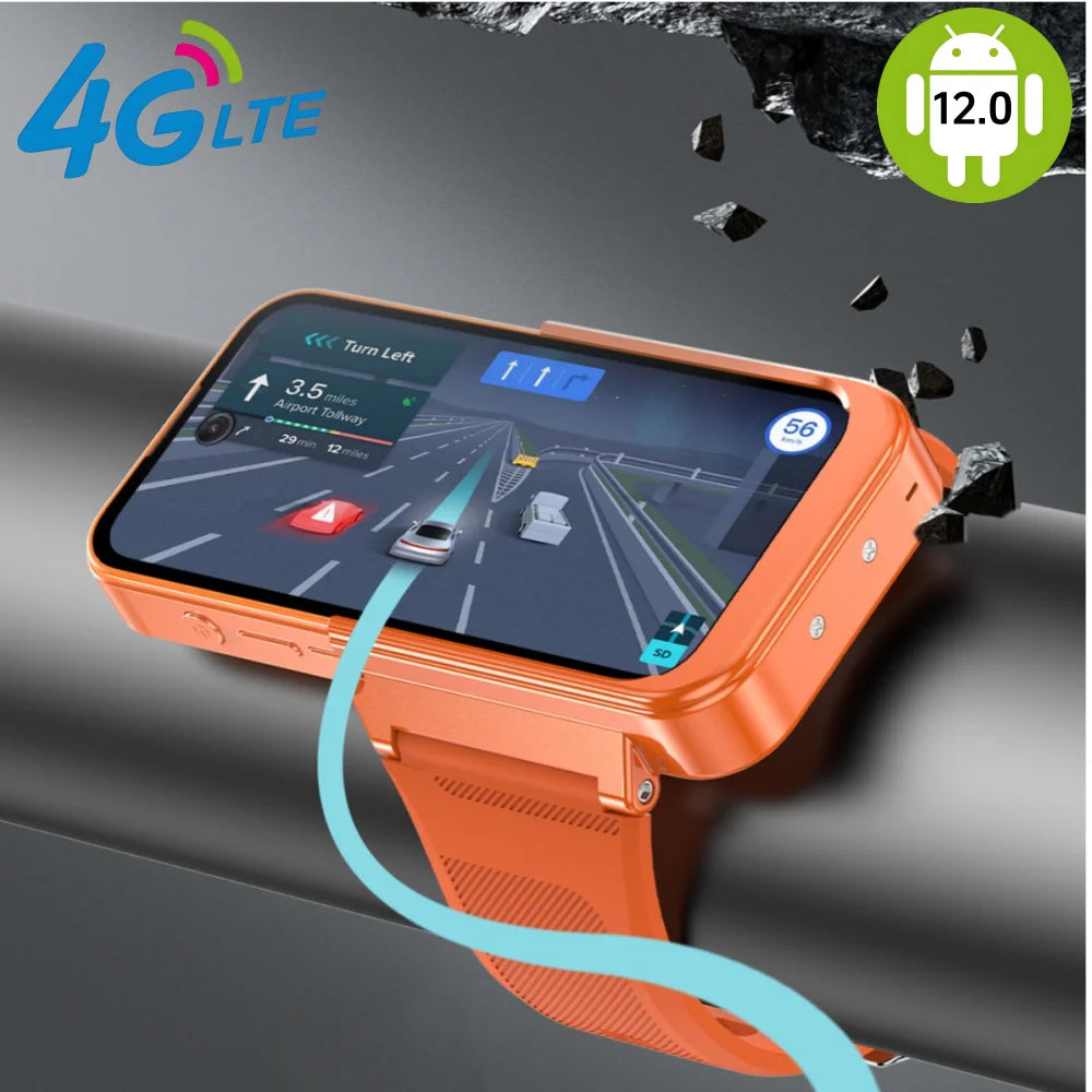 New PG999 Smart Watch Phone Touchscreen Global Connectivity Octa-core Processor GPS Dual SIM Dual Standby Android HD Camera WiFi