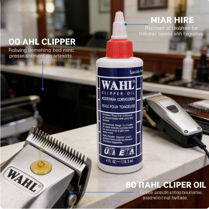 Hair Clipper Blade Oil - Professional Lubricating Oil for Electric Hair Trimmers, Clippers  Razors Reduces Friction
