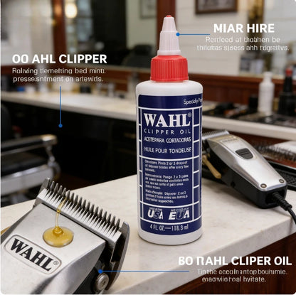 Hair Clipper Blade Oil - Professional Lubricating Oil for Electric Hair Trimmers, Clippers  Razors Reduces Friction