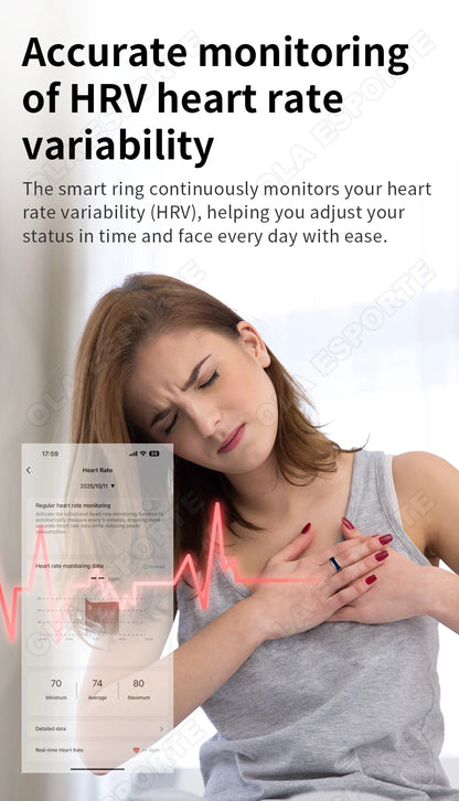 2026 Smart Ring with Touch Display Screen, Wireless Charging, Health Manager, 5 ATM Waterproof For Men Women Smart Rings R12 R08