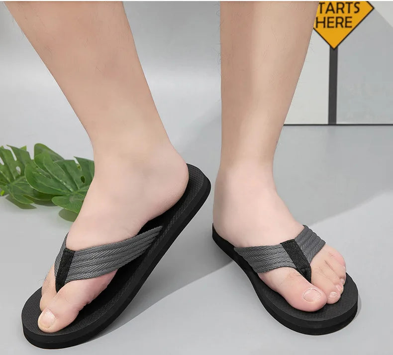 Quick- Dry Hidden Middle Finger Slippers Figure with Legs Flip Flops Parody Middle Finger Beach Summer Comfort Non Slip Sandal