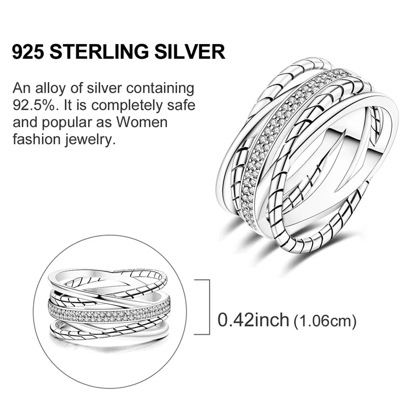 Original 925 Sterling Silver Ring Sun Star Moon Love Bowknot Sunflower Ring For Women Wedding Anniversary Ring Jewelry Gift