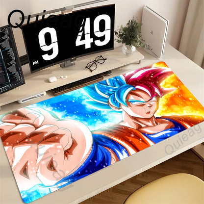 XXL Mousepad Computer New Goku Mousepad Dragon Balls Keyboard Pad Cool Mouse Mat Gamer Soft Office Carpet Table Mat Desktop pad