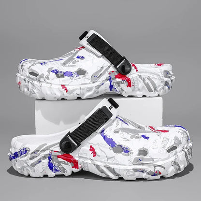 Plus Size 48 49 Men's Summer Clogs Sandals Eva Slippers Men Fashion New Flat Sandals Men Women Leisure Slides Men Casual Shoes