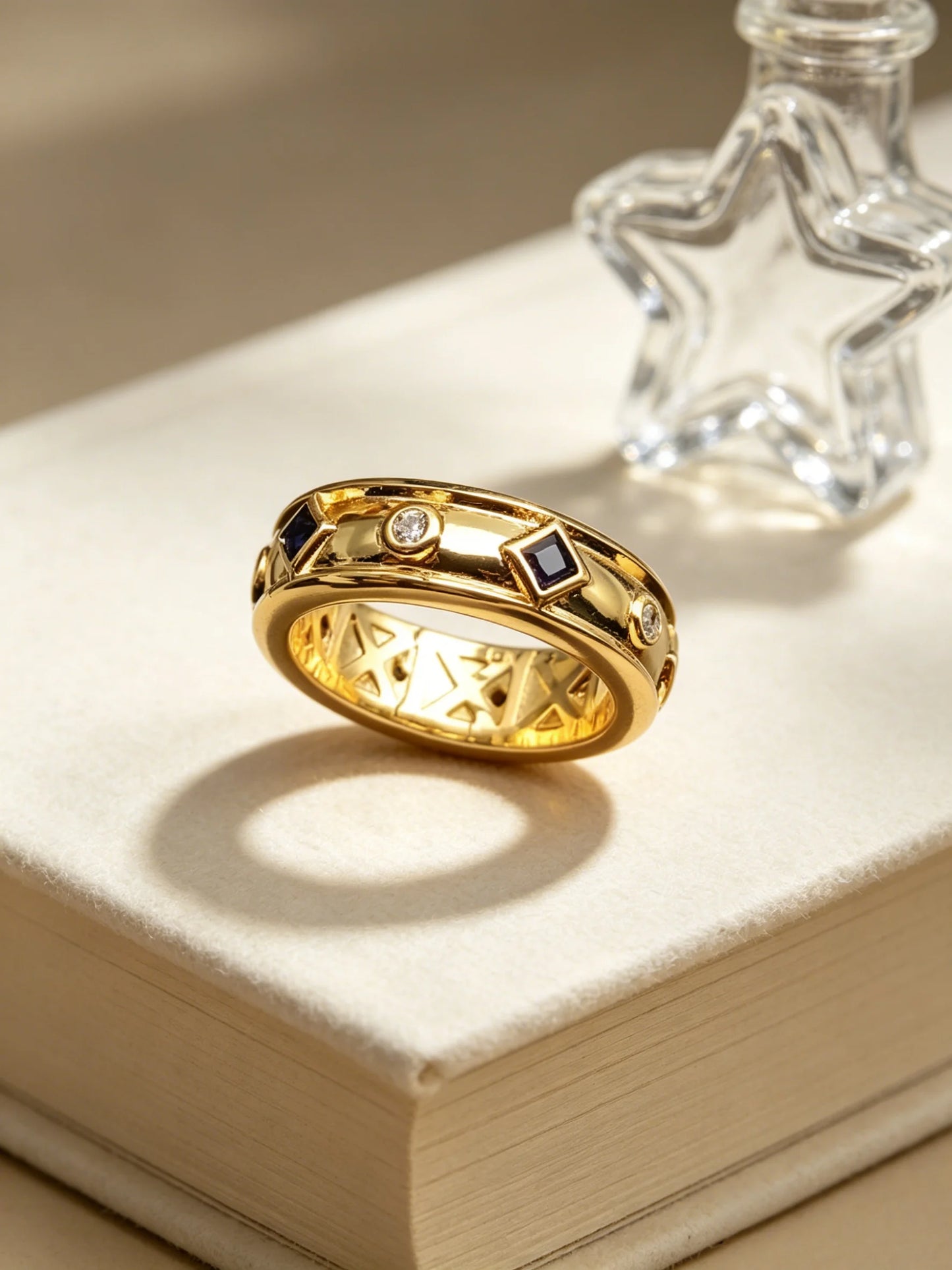 2026 DYUH Original New Product Fashion R100-115 Ring Women's High Quality Jewelry Romantic Versatile Christmas Gift