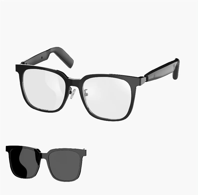 2-in-1 Smart Glasses With Magnetic Lenses Versatile, Clear Vision Enhanced Comfort TWS SG18pro