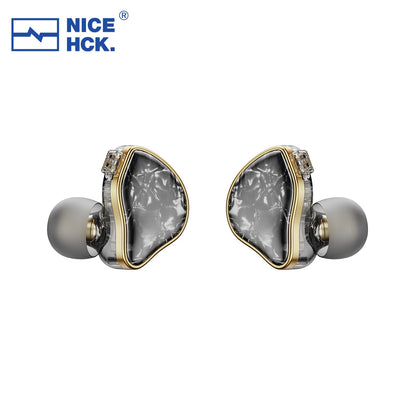NICEHCK DB2 Wired Earbud IEM 1DD+1BA Hybrid Dual Driver HiFi Earphone With 0.78 2Pin Interface Warm Vocal Music In Ear Monitor
