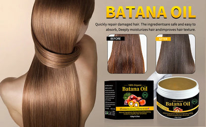 120g Batana Hair Oil Repair Split Ends Nourish Scalp Strengthen Hair Roots for Growth & Shine Hair Care Oil