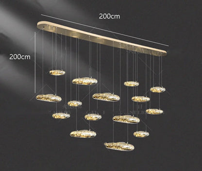 Modern Dining Room Pendant Lights Indoor Lighting Ceiling Lamp Hanging Light LED Chandelier Decorative Interior Lighting