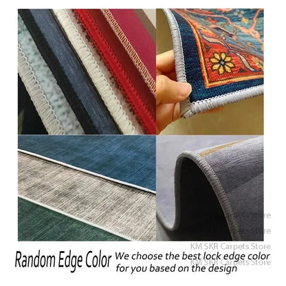 Modern Halloween Party Decoration Floor Mats Antiskid Washable Living Room Sofa Carpet Easy Clean Bedroom Bedside Mat Customized
