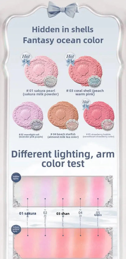 Flower Knows Make Up Sets Cosmetics Full Set Shells Pearl Eyeshadow Lip Gloss Blushes For Cheek Highlighter Gift Box Makeup Kit